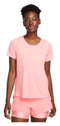 Maillot manches courtes Femme Nike Dri-Fit Fast Rose
