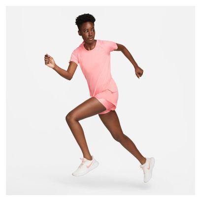 Damen Nike Dri-Fit Fast Kurzarmtrikot Pink