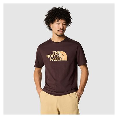 T-Shirt Manches Courtes The North Face Easy Marron