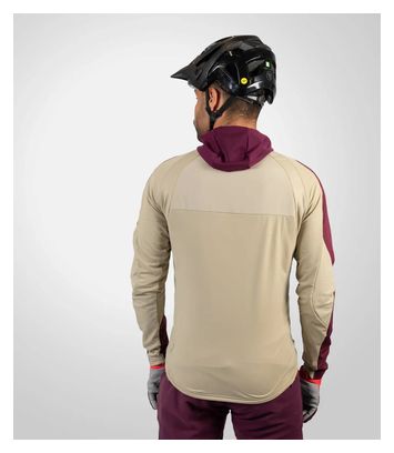 Endura MT500 Thermo Long Sleeve Jacket Violet / beige