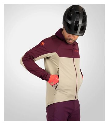 Endura MT500 Thermo Long Sleeve Jacket Violet / beige