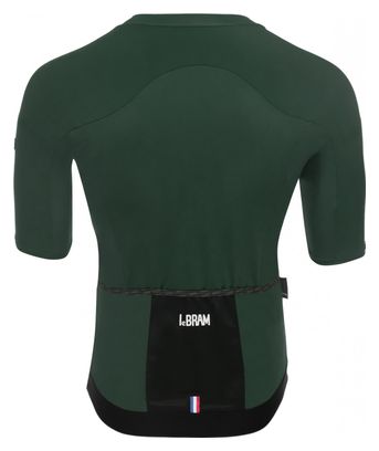 LeBram Allos Korte Mouw Jersey Agave Groen Aero Cut