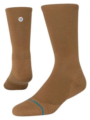 Stance Performance Dig Deep Crew Brown socks