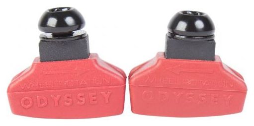 PATIN DE FREIN ODYSSEY GHOST PADS NORMAL RED