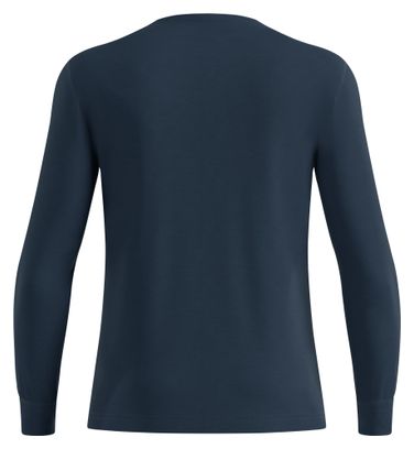 Odlo Merino 200 "80th Anniversary" Edition Base Layer, Dark Blue, Men's