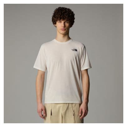 The North Face Topographic Foundation T-Shirt White