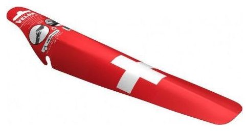 Fender arrière Suisse 34 cm rouge