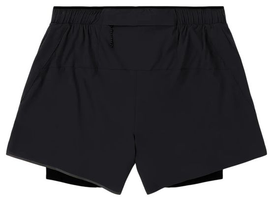 Bóxer 2 en 1 Ciele DLYShort 5" Long Brief 2 Negro para hombre