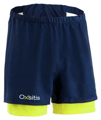 Oxsitis Origin 2-in-1 Shorts Zwart Geel