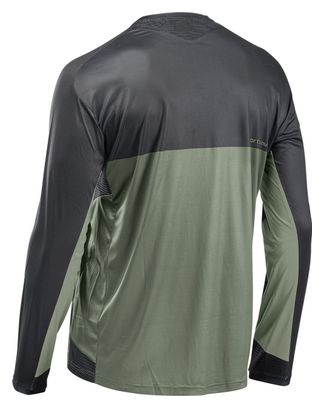 Maillot de manga larga Northwave Edge Verde/Negro