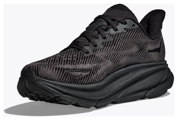 Hoka Clifton 9 Zapatillas Running Mujer Negro