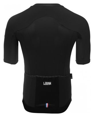 LeBram Allos Kurzarmtrikot Schwarz Aero Fit