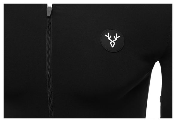 LeBram Allos Kurzarmtrikot Schwarz Aero Fit