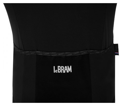 LeBram Allos Kurzarmtrikot Schwarz Aero Fit