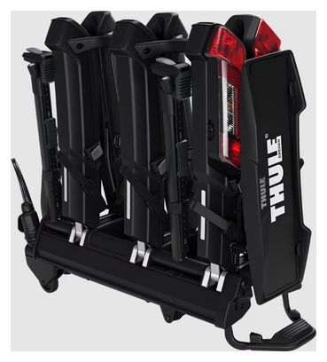 Porte-Vélo sur Boule d'Attelage Thule Epos - 3 Vélos Noir