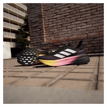 adidas Ultraboost 5X Men's Running Shoes in Black/Pink/Orange