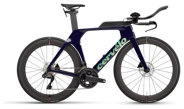 Cervelo P Series Shimano Ultegra Di2 12S Triathlon Bike Blue 2024