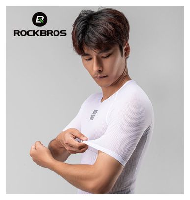 onder Fietsshirt wit ROCKBROS