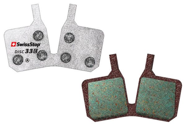 SwissStop Disc 33 E Organic Brake Pads voor Magura MT5, MT7 remmen