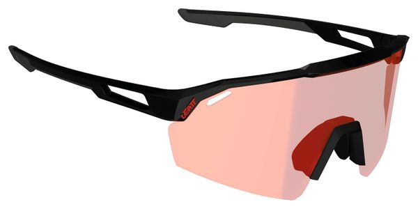 Máscara Leatt SpeedViz Lite Cryztal Lente Negra/Roja