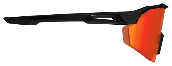 Máscara Leatt SpeedViz Lite Cryztal Lente Negra/Roja
