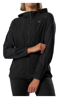 Dames Mizuno Active Alpha Windjack Zwart