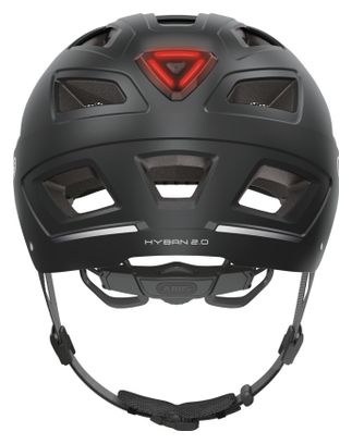 Abus Hyban 2.0 LED Signal Helmet Black