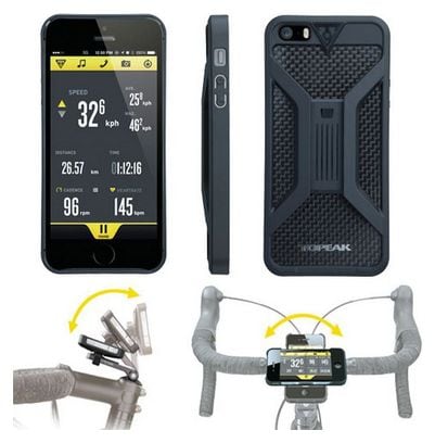 Topeak Bike Cover + supporto per Iphone5 NERO