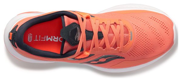 Chaussures Running Saucony Guide 15 Orange Femme