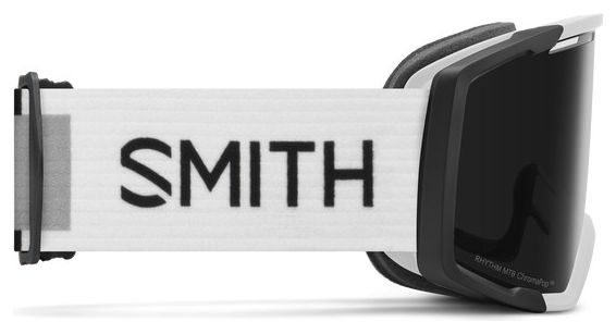 Masque VTT Smith Rhythm MTB White + ChromaPop Sun Black