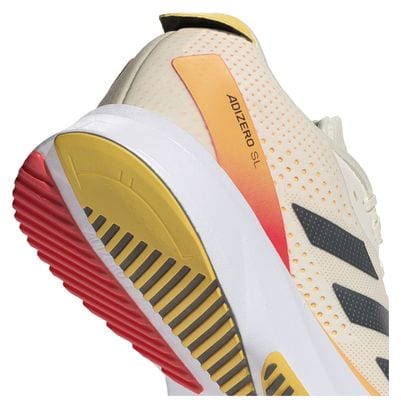 Chaussures Running adidas Performance Adizero SL Beige Orange Homme