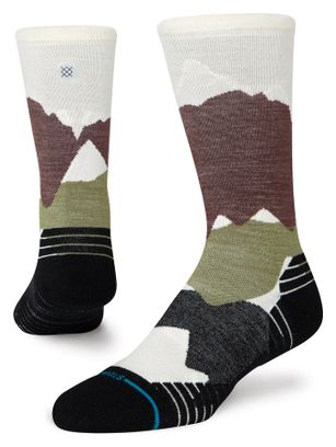 Stance Performance Elevation Crew Brown