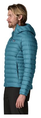 Patagonia Down Sweater Hoody, Blue, Men's