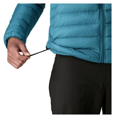 Patagonia Down Sweater Hoody, Blue, Men's