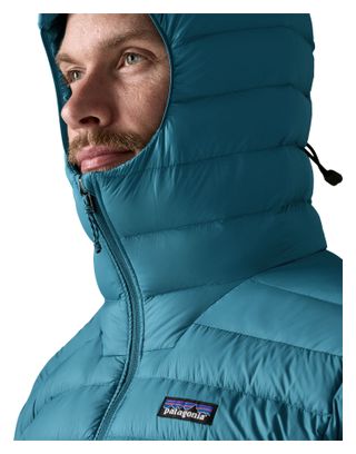 Patagonia Down Sweater Hoody, Blue, Men's