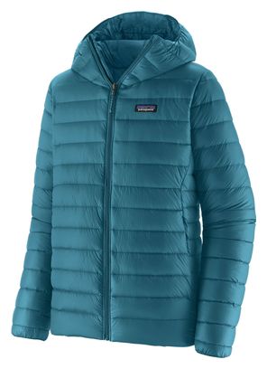 Patagonia Down Sweater Hoody, Blue, Men's