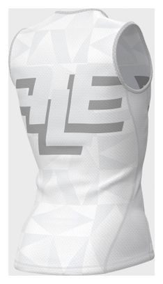 Alé Multiverso White Sleeveless BaseLayer