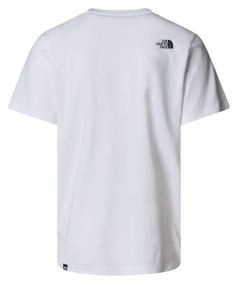 The North Face Easy Korte Mouw T-shirt Wit