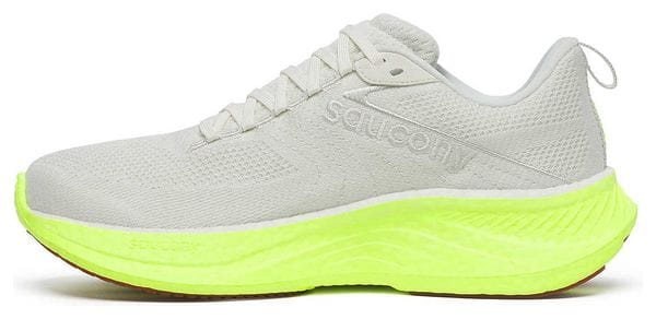 Chaussures Running Saucony Ride RFG Blanc/Jaune Femme