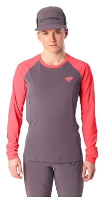 Maglietta da trail Dynafit Alpine Pro viola/rosa da donna