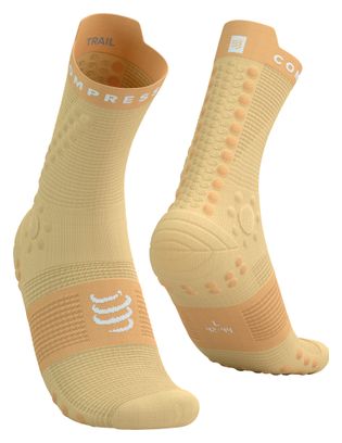 Compressport Pro Racing V4.0 <strong>Trail</strong> Socks Gelb/Orange