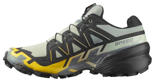 Salomon Speedcross 6 Herenschoenen Grijs/Geel