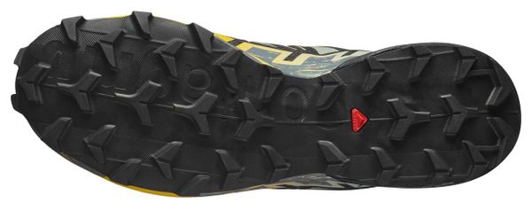 Salomon Speedcross 6 Herenschoenen Grijs/Geel