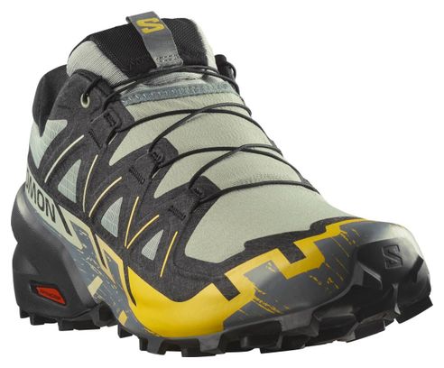 Salomon Speedcross 6 Herenschoenen Grijs/Geel