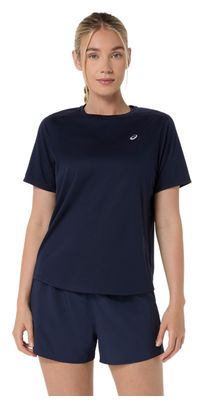 Maglia a maniche corte Asics Core blu da donna