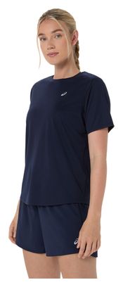 Maglia a maniche corte Asics Core blu da donna