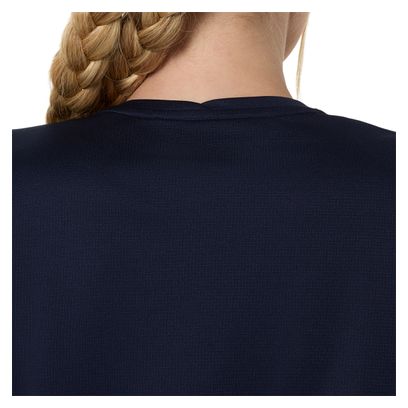 Maglia a maniche corte Asics Core blu da donna