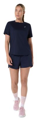 Maglia a maniche corte Asics Core blu da donna