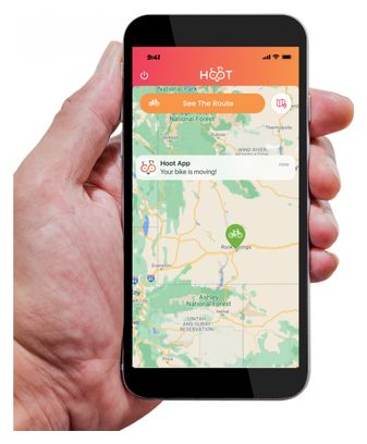 Traceur GPS Hoot Bike 500