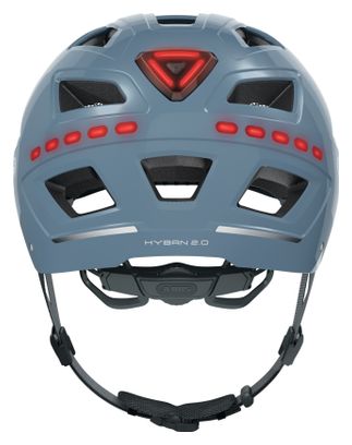 Abus Hyban 2.0 LED glacier signal helmet